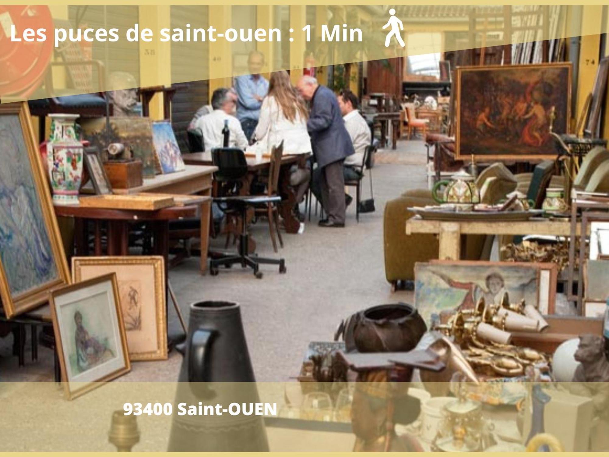 07 La Puce De St Ouen Lägenhet Saint-Ouen  Exteriör bild